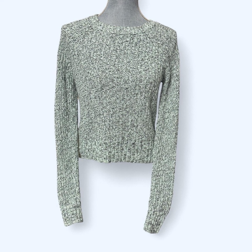 Mint Green Knitted Sweater From AE